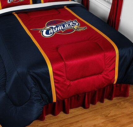 NBA Cleveland Cavaliers Sidelines Comforter, Twin, Cordovan